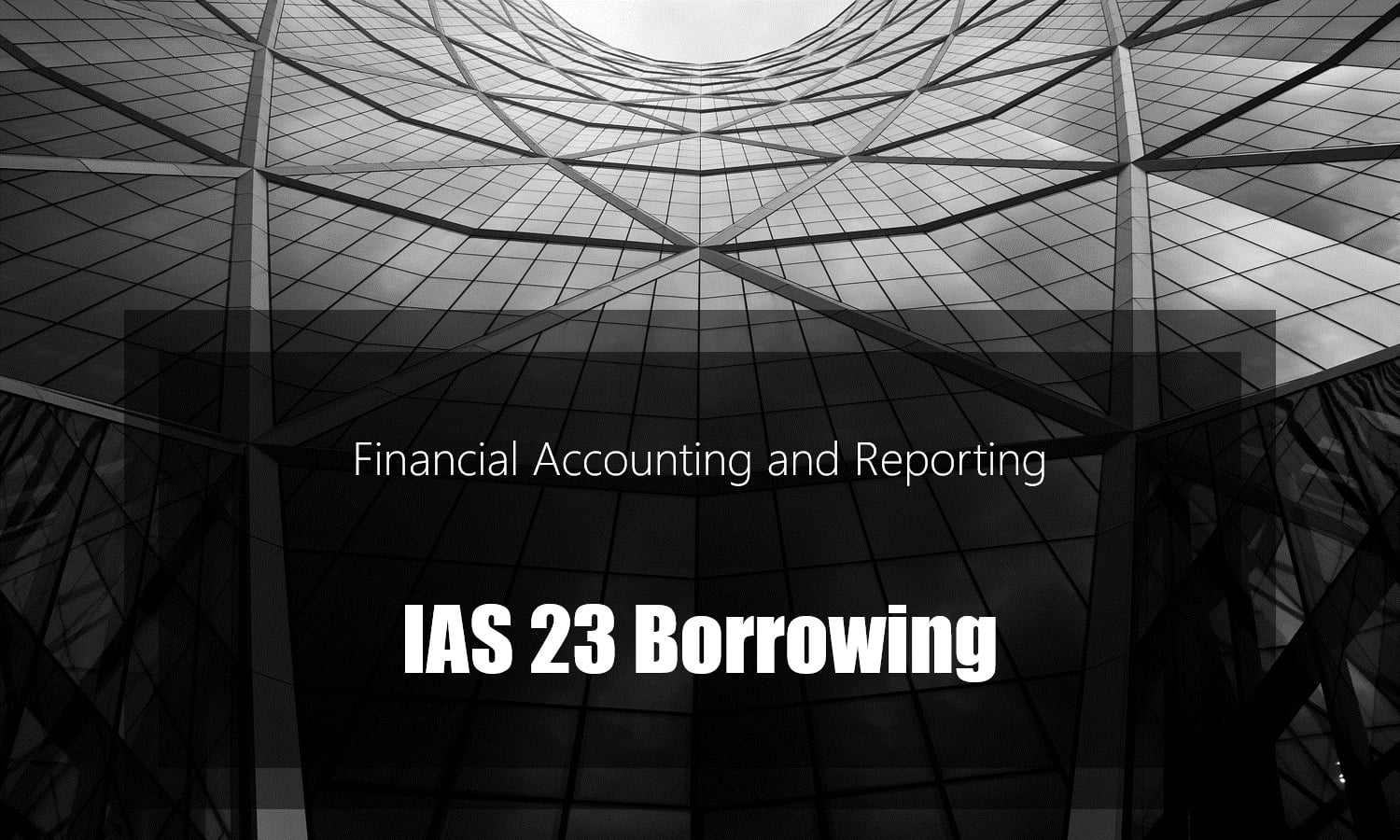 IAS 23 Borrowing Costs